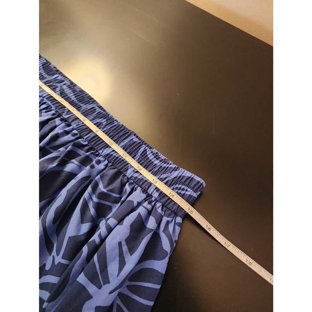Banana Republic NWT  poplin midi skirt blue size Medium P - Picture 5 of 9